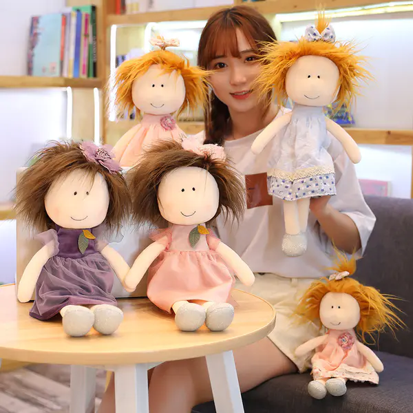  Cute Princess Messy hair rag doll girl