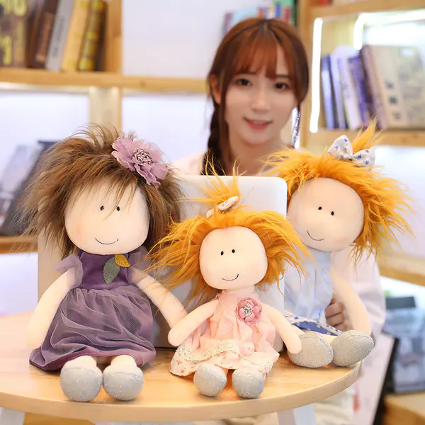  Cute Princess Messy hair rag doll girl