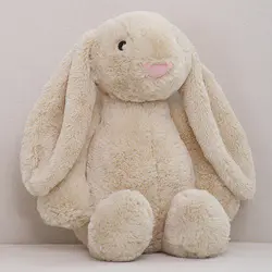 wholesale custom High quality kawaii cute Long Ears Color Stuffed animal easter rabbit plush bunny soft toys