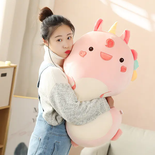 wholesale soft bulk sofa custom throw cushion plush doll stuffed animal toys unicorn plush pillow