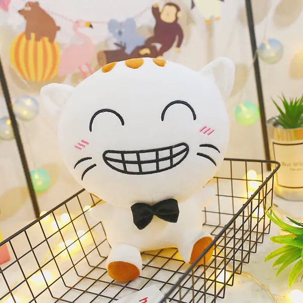 Cute Sweet Cat plush toy doll claw doll machine expression big face cat doll